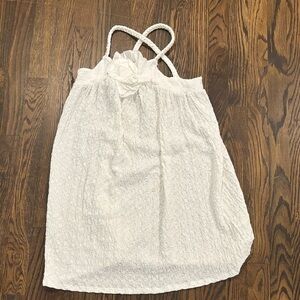 Zara White Kids Dress Camisole
